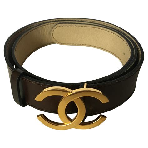 chanel men belts|authentic chanel belt.